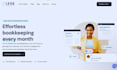 design bookkeeping website income tax website finance website accounting website