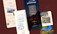 design luxury destination wedding website with travel rsvp