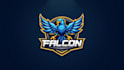 design high quality falcon logo with t shirt in two days