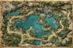 make a fantasy map illustrations for your project