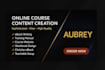 create ebook online course content course creation teachable ebook writing