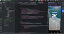 develop a custom android app using java