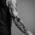 create sleeve tattoo design in geometric style