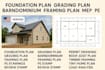 foundation plan grading plan barndominium framing plan mep pe stamp permit