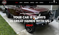 do squarespace car detailing service website, auto painting window tinting site