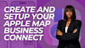 setup apple business connect, verify apple map listing and local SEO