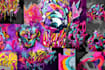 do illustration expresionism art, graffity, abstract