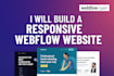 design and develop a professional webflow website for your business