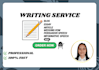 do tranlation and offer writing services