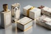 design luxurious cosmetic labels and elegant packaging