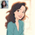 draw your portrait in charming disney cartoon style