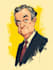 make a political cartoon or editorial illustration