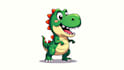 make custom t rex logo with t shirt design