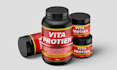 do modern supplement label vial label pharmacy jar bottle