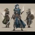 dnd character art and dnd character art