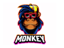 design professional cartoon and mascot monkey logo design