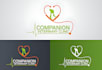 do modern minimalist pet, dog, cat and animal logo design