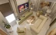 design airbnb apartment interior with realistic 3d render