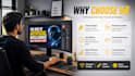 design professional youtube thumbnails with high CTR
