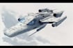 draw high quality spaceship concept