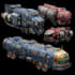 model hard surface scifi vehicles, spaceships