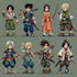 create professional pixel art characters and animations