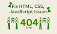 fix html, css, javascript and responsive layout issues