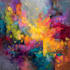 draw a digital abstract art illustration