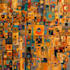 make a digital abstract art illustration