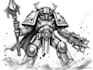 draw your warhammer 40k character as space marine or chaos