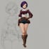 draw custom beautiful anime art