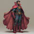 draw your superhero character in comic style
