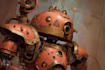 paint warhammer illustration based on your description
