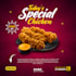 create eye catching  custom menu and food poster design