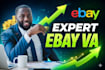 manage your amazon to ebay dropshipping store atoz VA