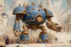 create a warhammer illustration