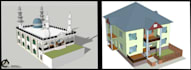 design 2d plans 3d elevations and interior for your building