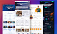 figma landing page with modern and user friendly design