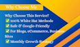 do white hat link building with quality backlinks for your business