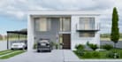 redesign real estate house exterior design, car garage, balcony, cgi landscape,