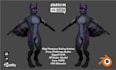do custom 3d vrchat avatar, vrc furry nsfw model toggles and facial expressions