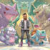draw you as a pokemon trainer and your team with background