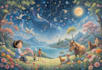 draw captivating children book and storybook illustrations
