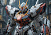 draw high quality robot, mecha concepts