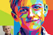 make your photos into wpap pop art
