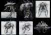 design 3d sci fi mech, robot and creature concept models