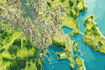 map illustration vector illustration vector map