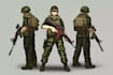 draw 2d game art military character design