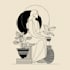 draw minimal modern line art illustration
