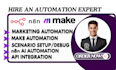 setup make com scenario n8n ai automation ai agent workflow automation airtable